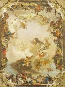 Giovanni Battista Tiepolo Allegory of the Planets and Continents oil painting artist